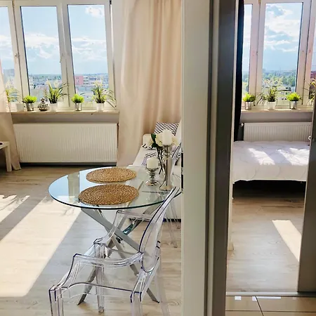 40 M2 Apartament City Centrum- 1Km Od Dworca Centralnego- Piekny Widok Na Warszawe- Nowo Grodzka Warsaw Exterior photo