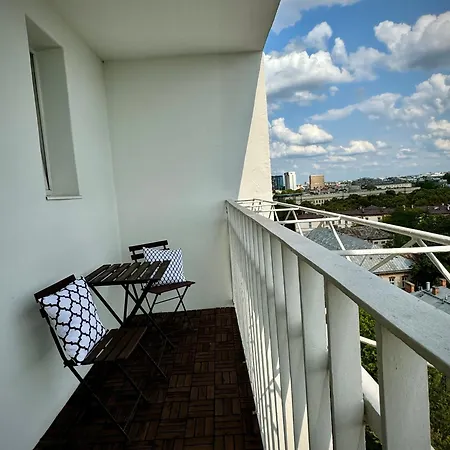 40 M2 Apartament City Centrum- 1Km Od Dworca Centralnego- Piekny Widok Na Warszawe- Nowo Grodzka Warsaw Exterior photo