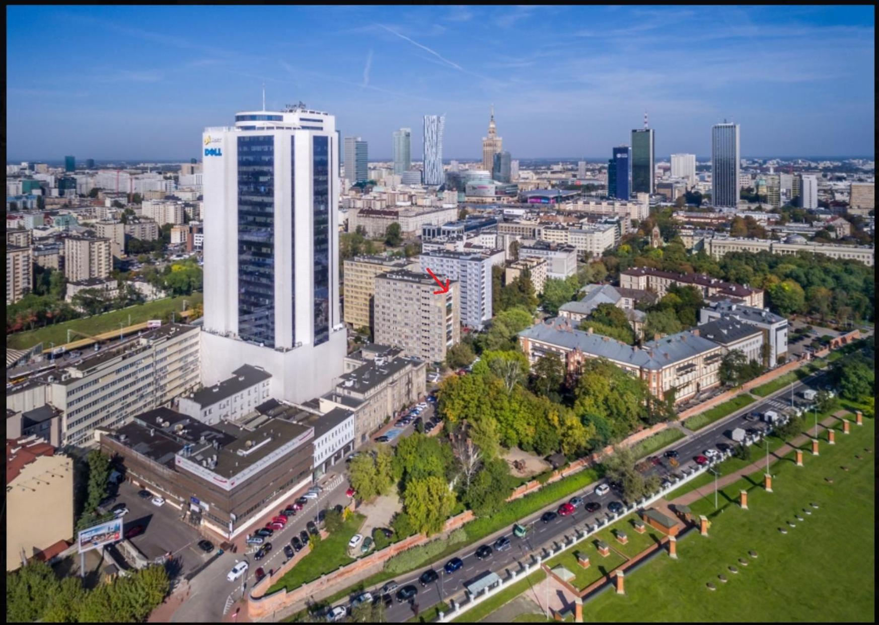 40 M2 Centrum- 1km Od Dworca Centralnego- Piekny Widok Na Warszawe- Nowo Grodzka Апартаменти